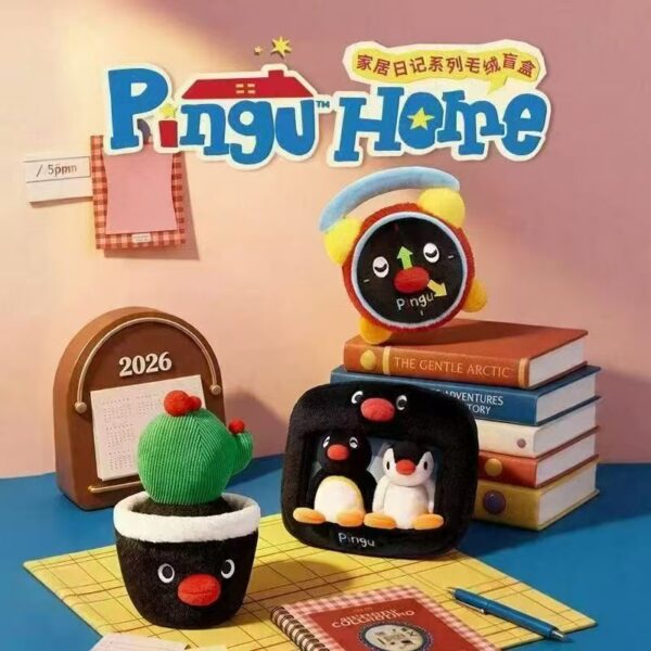 Pingu Home Diary Series Interactive Plush Blind Box