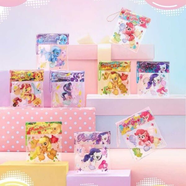 My Little Pony "Colorful Confetti" Mini Figure Shaker Keychain Blind Bag